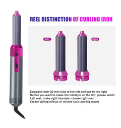 5-in-1 Hot Air Brush - Dry, Style & Volume