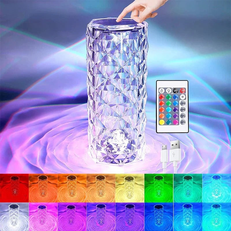 LED Crystal Table Lamp – Turn Your Room Into a Luxury Glow Space