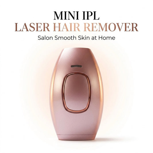 Pain-Free Mini IPL Laser Hair Removal – Smooth Skin in Minutes