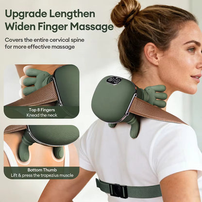 Deep Tissue Neck & Back Massager Pain Relief & Muscle Recovery