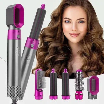 5-in-1 Hot Air Brush - Dry, Style & Volume