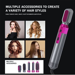 5-in-1 Hot Air Brush - Dry, Style & Volume