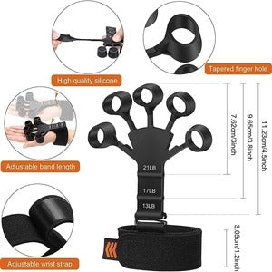 Metal Hook Grip Strength Trainer – مدرب قوة القبضة الاحترافي